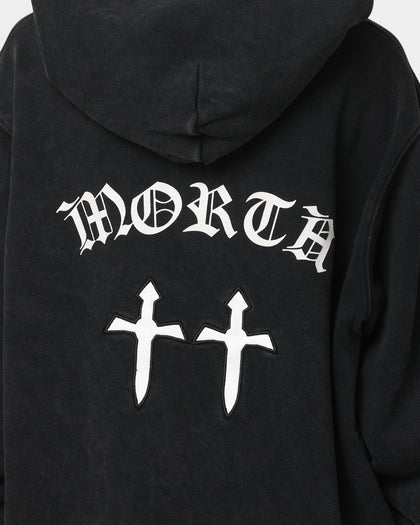 Saint Morta Day Of The Dead Hoodie Vintage Black