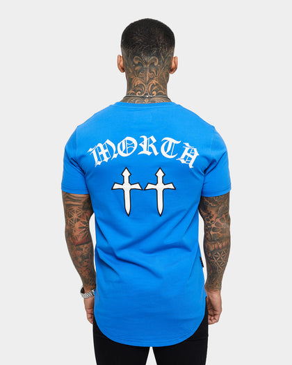 Saint Morta Day Of The Dead T-Shirt Imperial Blue
