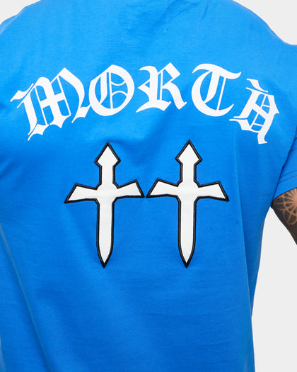 Saint Morta Day Of The Dead T-Shirt Imperial Blue