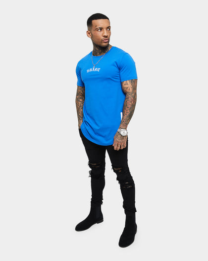 Saint Morta Day Of The Dead T-Shirt Imperial Blue