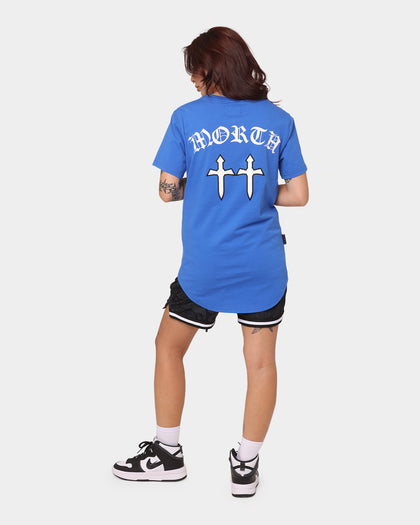 Saint Morta Day Of The Dead T-Shirt Imperial Blue