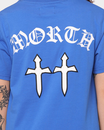 Saint Morta Day Of The Dead T-Shirt Imperial Blue