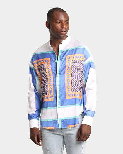 XXIII Lards Silk Collar Shirt Multi