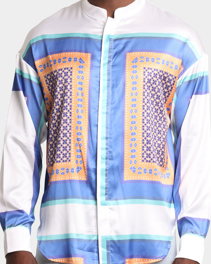 XXIII Lards Silk Collar Shirt Multi