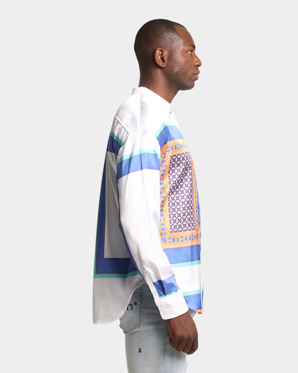 XXIII Lards Silk Collar Shirt Multi