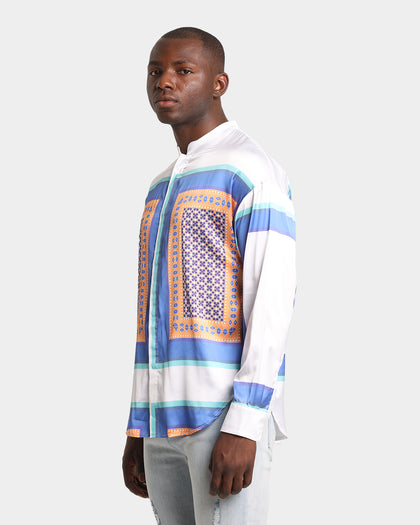 XXIII Lards Silk Collar Shirt Multi