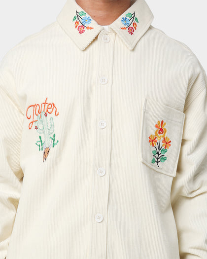 Loiter Rodeo Corduroy Shirt Off White