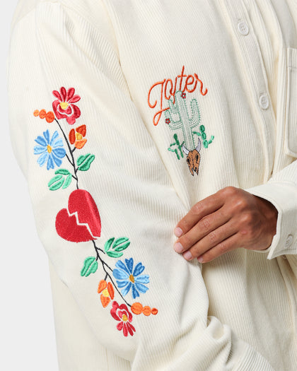 Loiter Rodeo Corduroy Shirt Off White