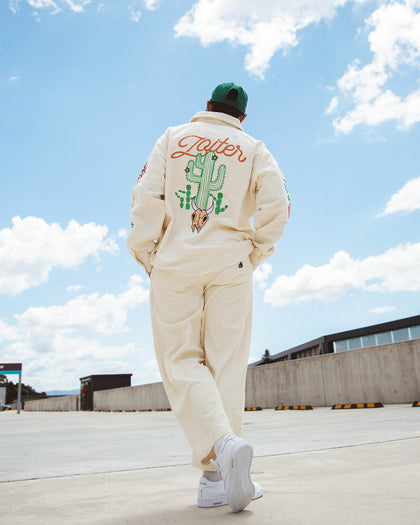 Loiter Rodeo Corduroy Shirt Off White