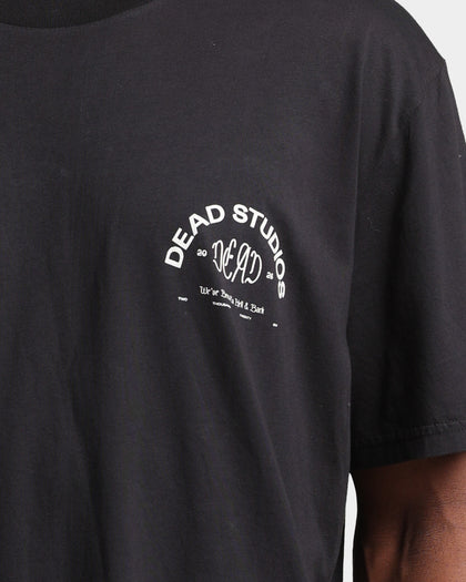 Dead Studios Going Somewhere T-Shirt Black/Bone