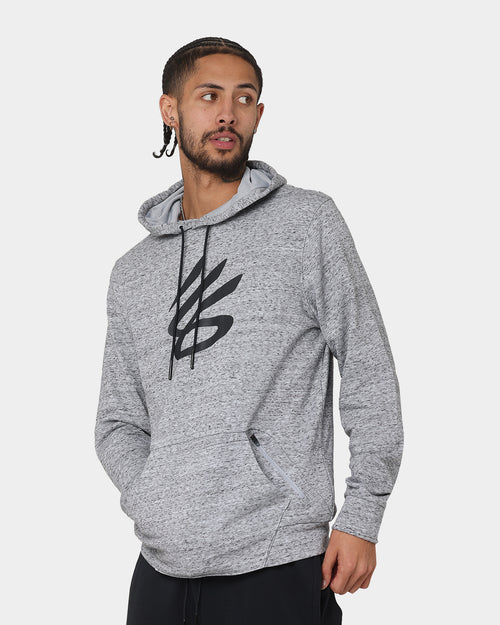 Under Armour Curry Pull Over Hoodie Mod Gray Medium