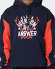 Reebok Iverson Basketball Fleece Hoodie Vector Navy