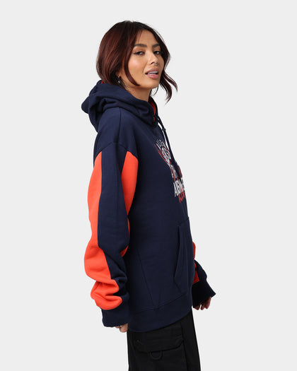 Reebok Iverson Basketball Fleece Hoodie Vector Navy