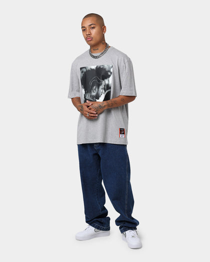 Reebok Allen Iverson I3 Braids T-Shirt Medium Grey Heather