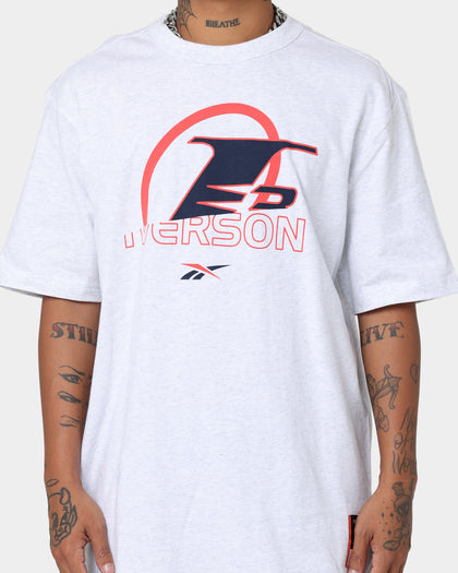 Reebok Basketball Iverson I3 Short Sleeve T-Shirt White Melange