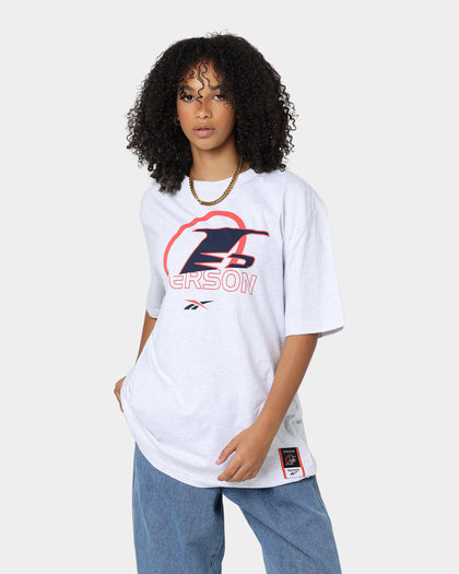 Reebok Basketball Iverson I3 Short Sleeve T-Shirt White Melange