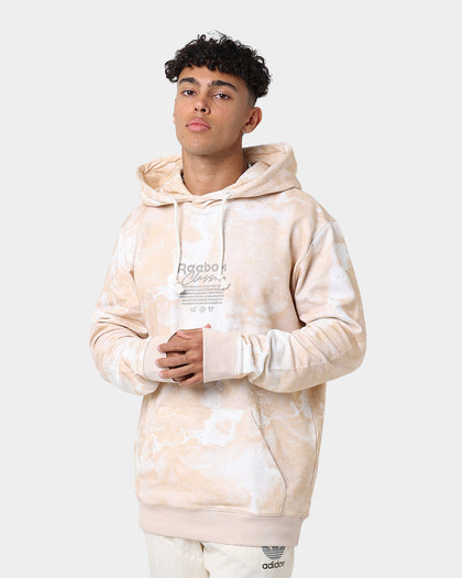 Reebok Classics Allover Print Hoodie Stucco