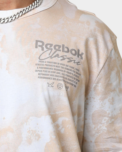 Reebok Classics All Over Print Graphic T-Shirt Stucco