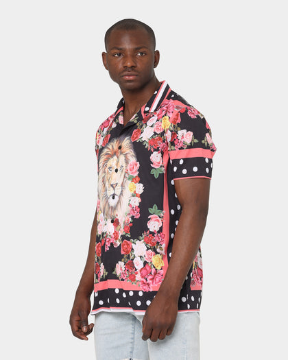 XXIII Lion Button Up Shirt Multi