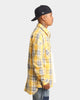 XXIII Palermo Fannel Button Up Yellow