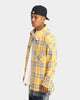 XXIII Palermo Fannel Button Up Yellow