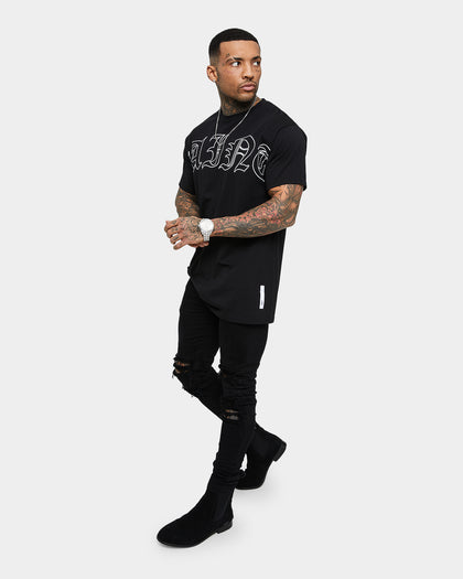 Saint Morta Scribe Lafayette T-Shirt Black/White