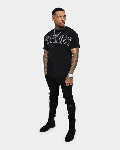 Saint Morta Scribe Lafayette T-Shirt Black/White