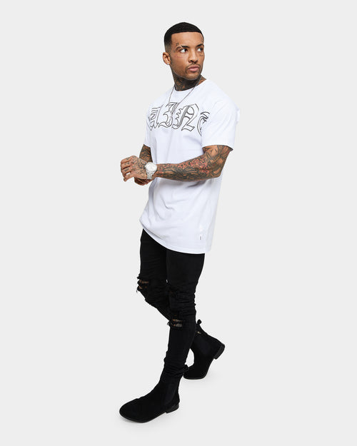 Saint Morta Scribe Lafayette T-Shirt White/Black