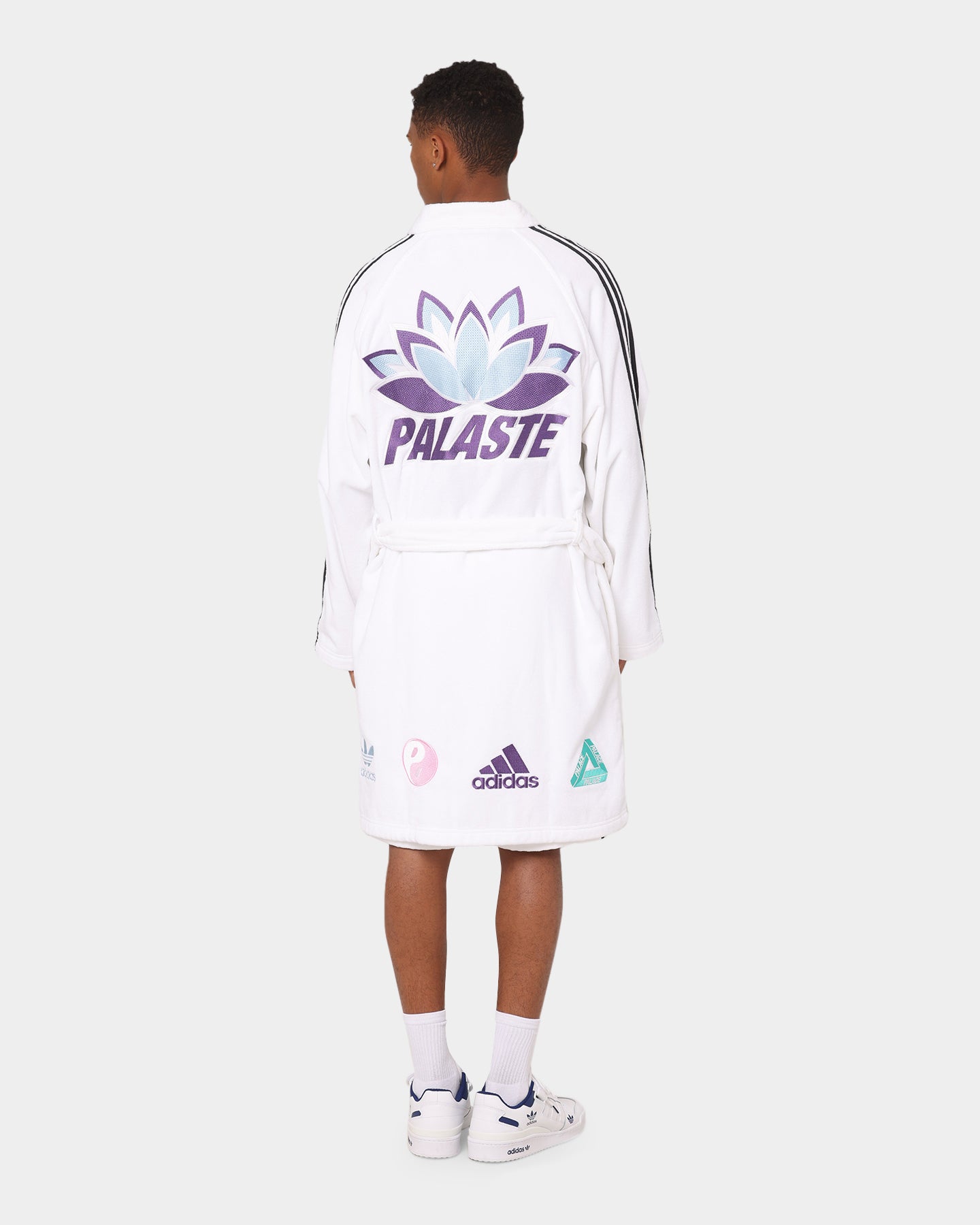 Palace Palace X Adidas Palace Wellness Center Robe White | Culture
