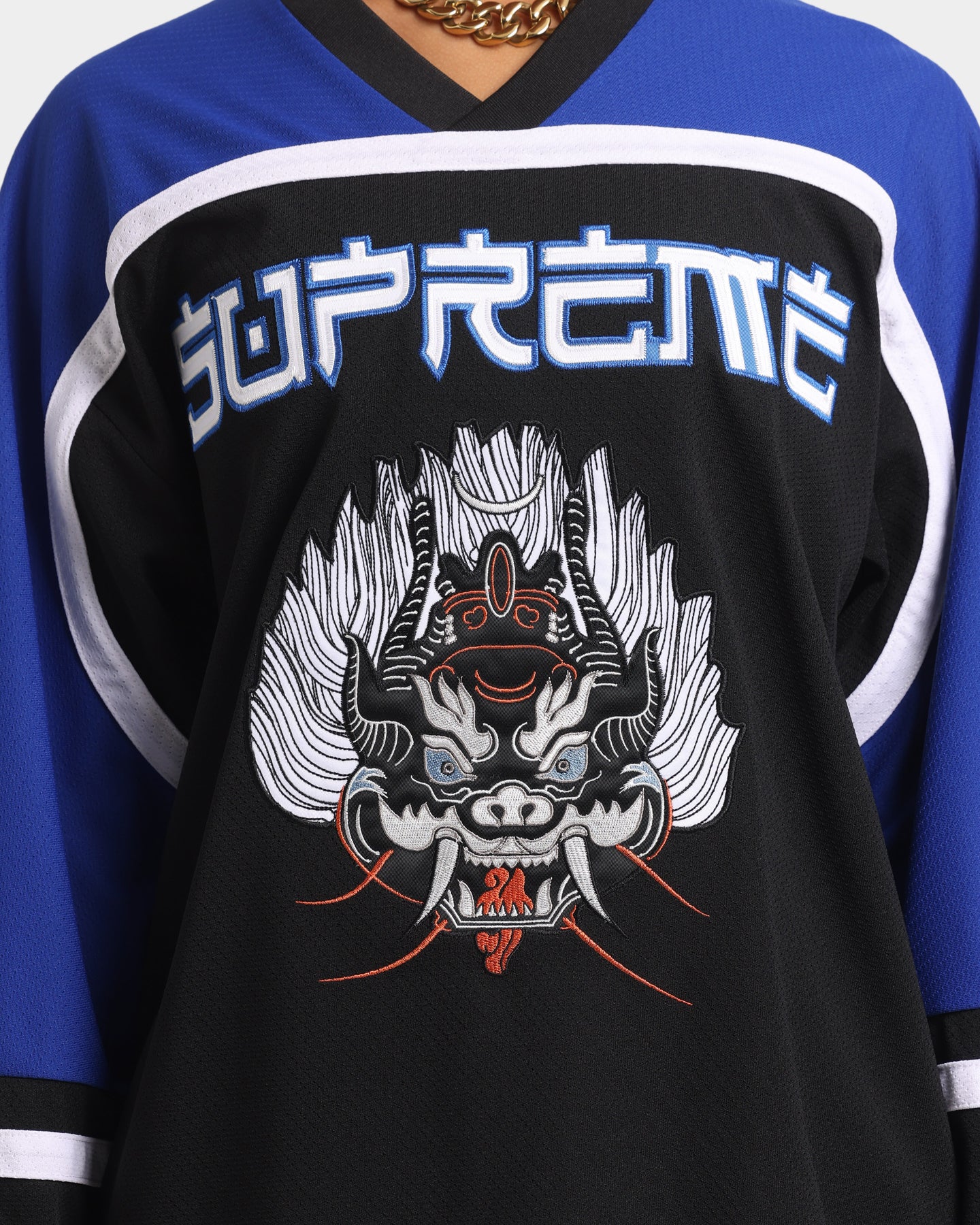 Supreme Demon Hockey Jersey Black | Culture Kings US