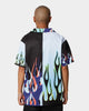XXIII Troyes Flame Printed Button Up Shirt Multi