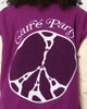 Carré Peace Varsity Jacket Purple