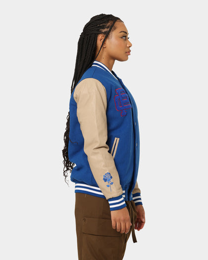 Carre Peace Varsity Jacket Blue