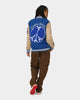 Carre Peace Varsity Jacket Blue
