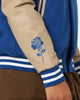 Carre Peace Varsity Jacket Blue