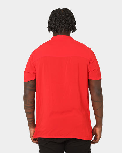 Last Kings The Throne Button Up Shirt Red