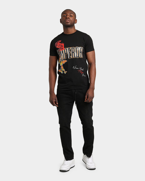 Emperor Apparel All Over Hussle T-Shirt Black
