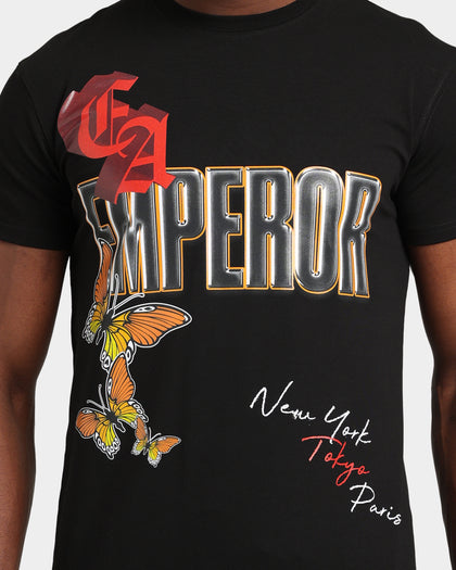 Emperor Apparel All Over Hussle T-Shirt Black