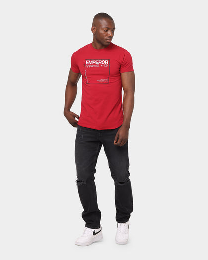 Emperor Apparel Box After Dark T-Shirt Maroon