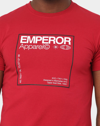 Emperor Apparel Box After Dark T-Shirt Maroon