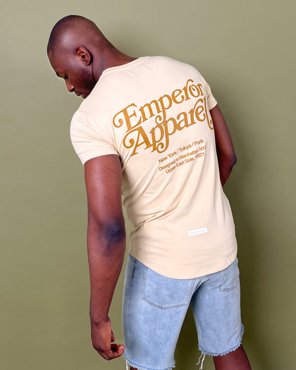 Emperor Apparel Script After Dark T-Shirt Stone