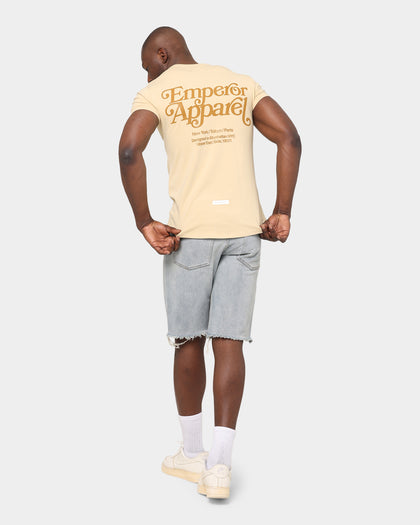 Emperor Apparel Script After Dark T-Shirt Stone