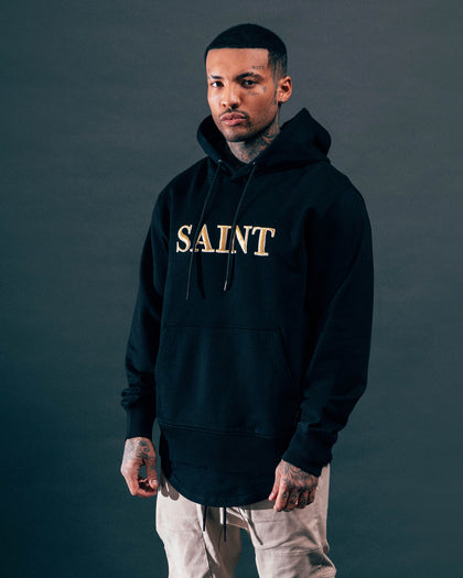 Saint Morta Society Hoodie Black/Gold