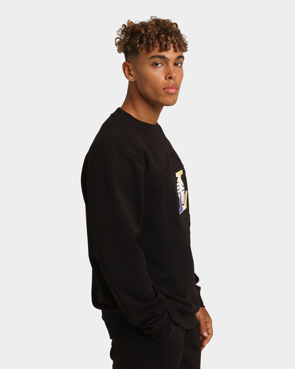 Hugo Boss Hugo Boss X NBA Basic Los Angeles Lakers Crewneck Sweatshirt Black