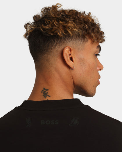 Hugo Boss Hugo Boss X NBA Basic Los Angeles Lakers Crewneck Sweatshirt Black