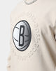 Hugo Boss Hugo Boss X NBA Basic Brooklyn Nets Crewneck Sweatshirt Light Beige