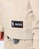 Hugo Boss Hugo Boss X NBA Basic Brooklyn Nets Crewneck Sweatshirt Light Beige