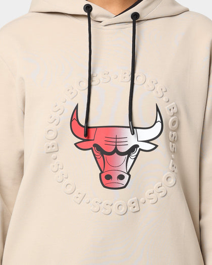 Hugo Boss Hugo Boss X NBA Basic Chicago Bulls Hoodie Light Beige