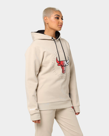 Hugo Boss Hugo Boss X NBA Basic Chicago Bulls Hoodie Light Beige
