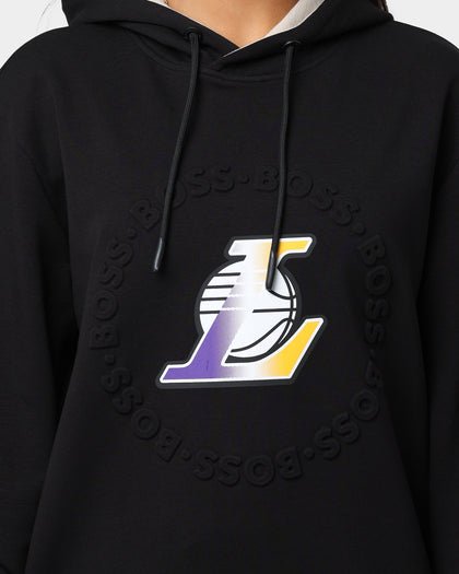 Hugo Boss Hugo Boss X NBA Basic Los Angeles Lakers Hoodie Black